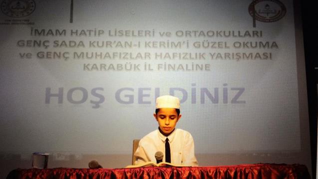 Safranbolu'da Kur'an-ı Kerimi Güzel Okuma yarışması