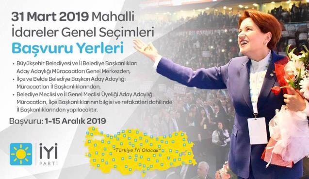 İYİ Parti aday adaylarını bekliyor..