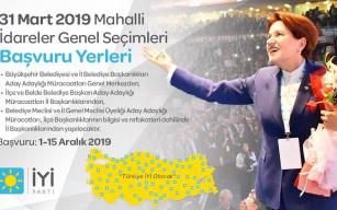 İYİ Parti aday adaylarını bekliyor..