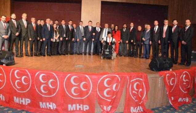 MHP adaylarını tanıttı…