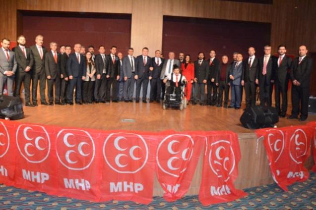MHP adaylarını tanıttı…