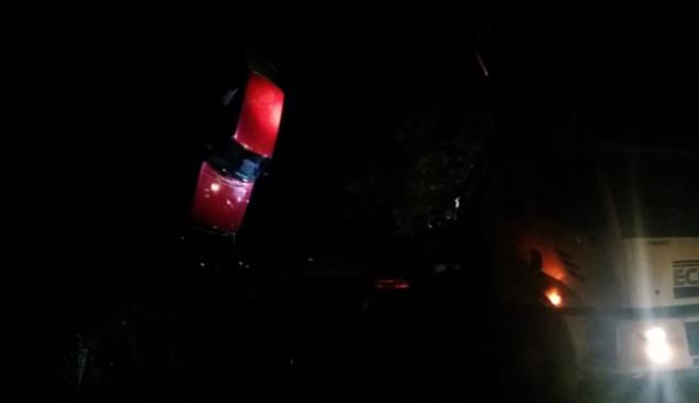  Sürücüsü içinde olmayan otomobil ırmağa uçtu