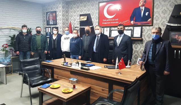 BOZKURT, NAKLİYECİ ESNAFINI DİNLEDİ