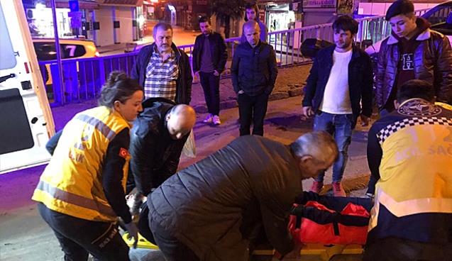 Köprü üzerinde kaza; 1 yaralı