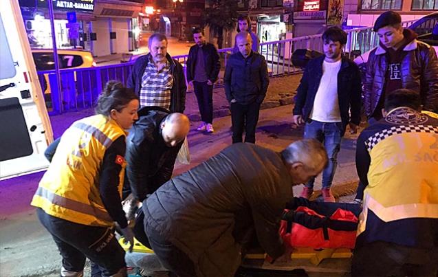 Köprü üzerinde kaza; 1 yaralı
