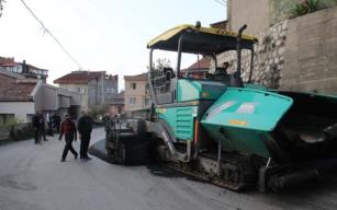 Kadın Doğum Hastanesi yolunda asfalt çalışmaları başladı...