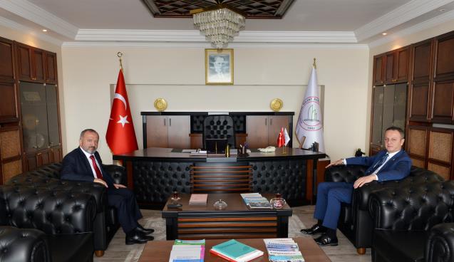 Zonguldak Belediye Başkanı’ndan Çufalı’ya ziyaret