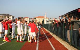 Belediye spor taraftarı ile güzel...