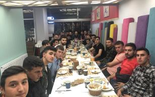 Balı Spor Başkan,Yöneticiler Ve Sporcular Akşam Yemeğinde