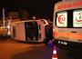 Zonguldak’ın Ereğli ilçesinde otomobille 112 ambulans