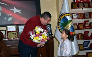 Minik Öğrencilerden Teşekkür…