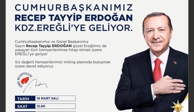Cumhurbaşkanı’nın geliş saati netleşti…