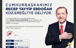 Cumhurbaşkanı’nın geliş saati netleşti…