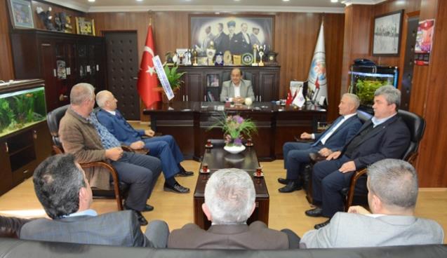 Demirtaş'a hayırlı olsun ziyareti…