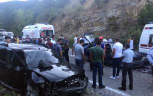 Trafik kazası: 1 ölü, 2 yaralı