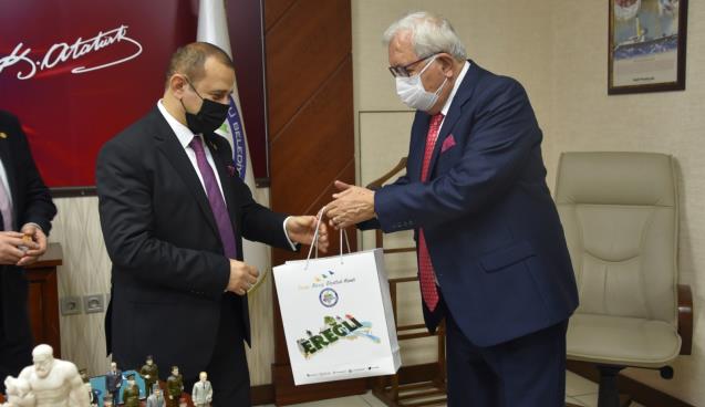 UZUN’DAN BAŞKAN POSBIYIK’A ZİYARET