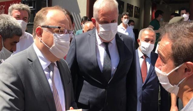 Vali Mustafa Tutulmaz’ın önüne atladı