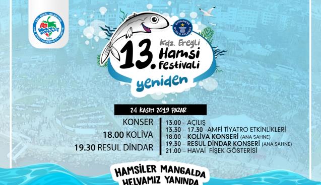  KDZ. EREĞLİ HAMSİ FESTİVALİNE HAZIR