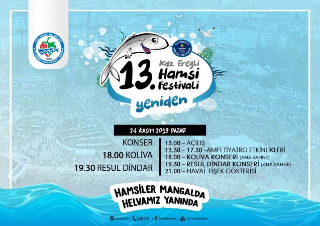  KDZ. EREĞLİ HAMSİ FESTİVALİNE HAZIR