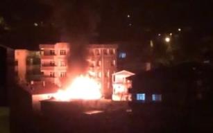 Müstakil evde çıkan yangın korkuttu...