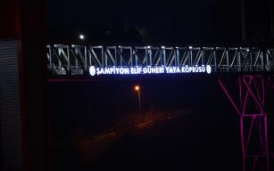 Avrupa Boks Şampiyonu Güneri’nin adı yaya köprüsüne verildi