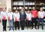 Oturarak voleybol milli takımından Uysal’a ziyaret…