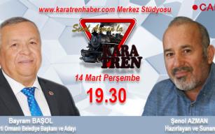 Bayram Başol Kara Tren'de..