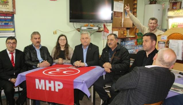 MHP’ ye Kavaklık mahallesinde sevgi seli…