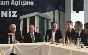 Zonguldaklılarla bir araya geldi..