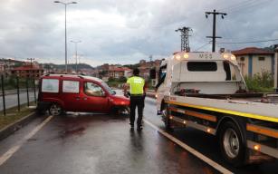 Çarptı… Kaçtı…