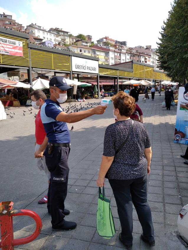 BELEDİYE, KORANAVİRÜS DENETİMLERİNİ SÜRDÜRÜYOR