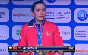 Cumhurbaşkanı Erdoğan Elif Güneri'yi tebrik etti