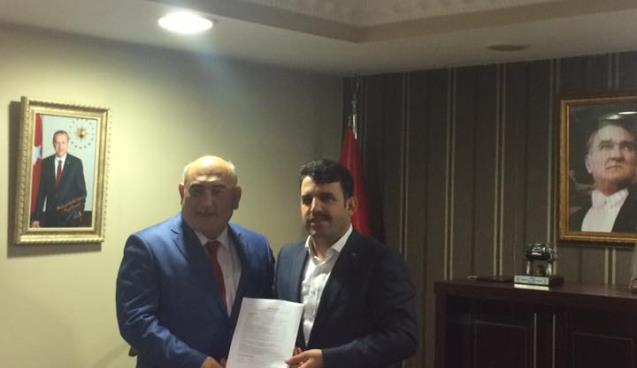 Aday Adayı Erol Şahin'den Başvuru