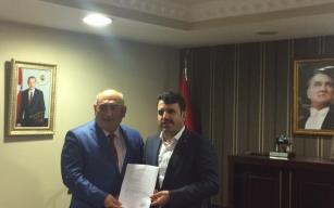 Aday Adayı Erol Şahin'den Başvuru