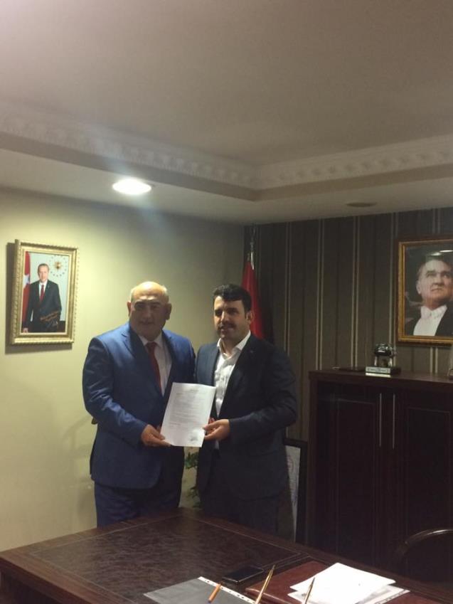 Aday Adayı Erol Şahin'den Başvuru