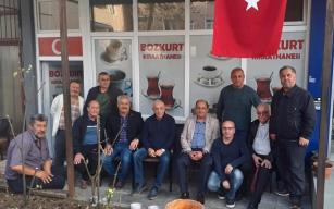 beldenin sorun ve çözümü ile ilgili sohbet etti