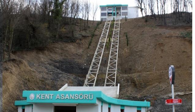 Halat kopsa bu asansör kaymaz!.