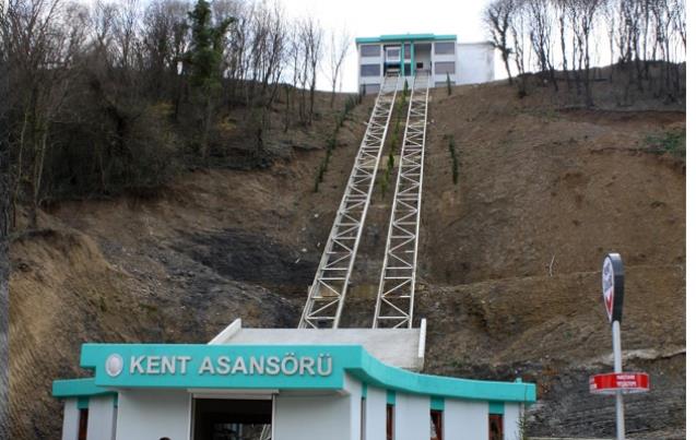 Halat kopsa bu asansör kaymaz!.