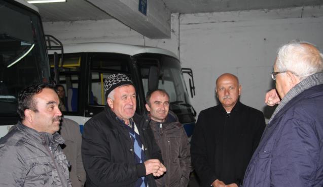  Katlı otoparkı ziyaret etti...