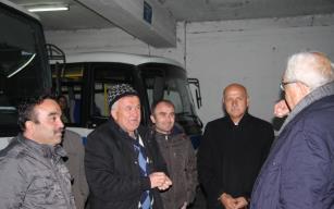  Katlı otoparkı ziyaret etti...