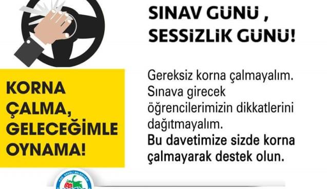 HAFTA SONU SINAV VAR, SESSİZLİK LÜTFEN!