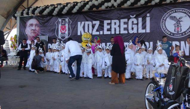 8. SENEDE TOPLAM 600 ÇOCUK ERKEKLİĞE İLK ADIMI BJK İLE ATTI