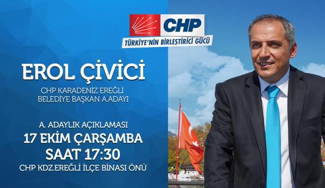 Adaylığını açıklıyor...