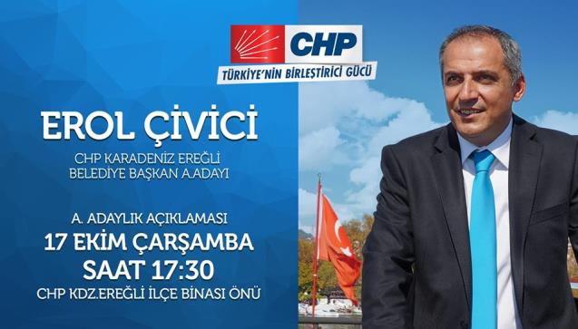 Adaylığını açıklıyor...