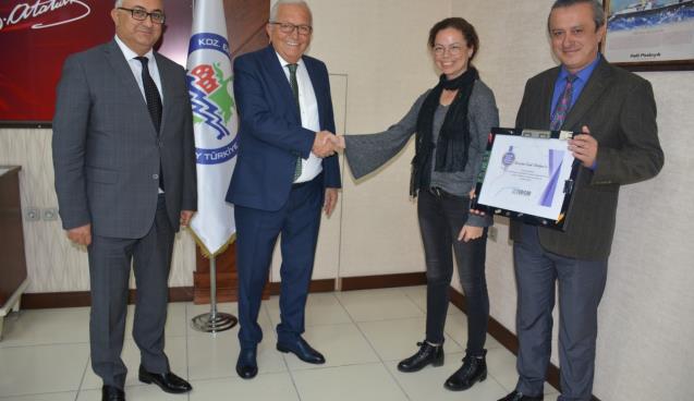 KDZ. EREĞLİ BELEDİYESİ’NE E-ATIK ÖDÜLÜ
