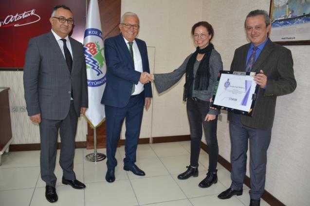 KDZ. EREĞLİ BELEDİYESİ’NE E-ATIK ÖDÜLÜ