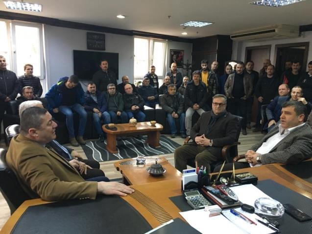Tekin’e kalabalık karşılama…