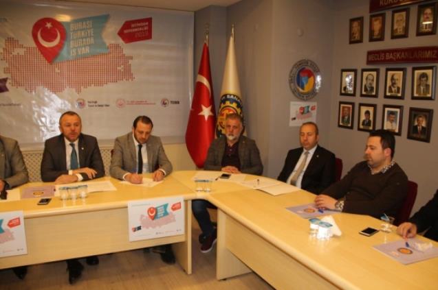 İstihdam Seferberliği projesini basına tanıttı