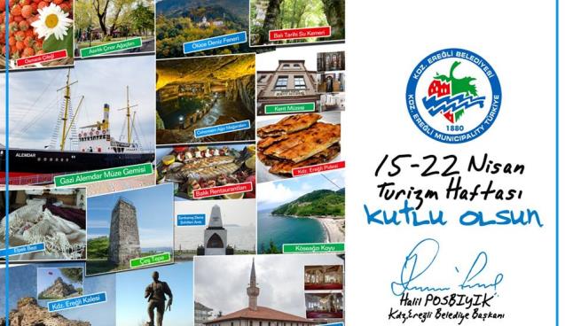 Başkan Halil Posbıyık Turizm Haftasını Kutladı..