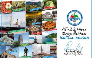 Başkan Halil Posbıyık Turizm Haftasını Kutladı..